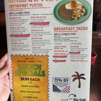 Las Palapas - Menu - Mexican Near Me - San Antonio, Texas