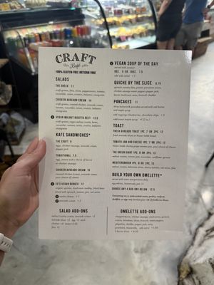 Menu photo 2 Craft Kafe Saint Petersburg, FL