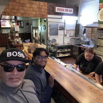 Aldo's Pizza - Aldo's....Happy B-Day POP's.   straight off the plane from India. - Pizza Near Me - San Mateo, California