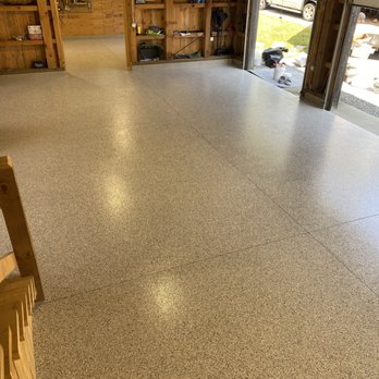 Custom Coatings - Chatham garage Floor - Flooring Near Me - Barnstable, Massachusetts Custom Coatings - Chatham garage Floor - Flooring Near Me - Barnstable, Massachusetts