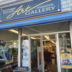 Boothbay Region Art Foundation - Entrance