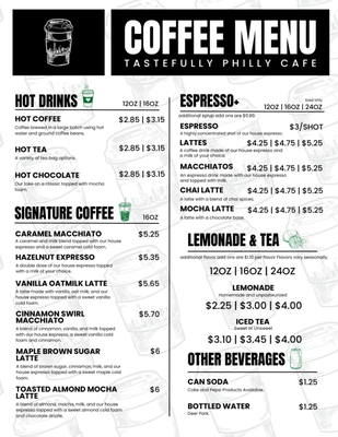 Menu photo 2 Tastefully Philly Cafe Newport News, VA