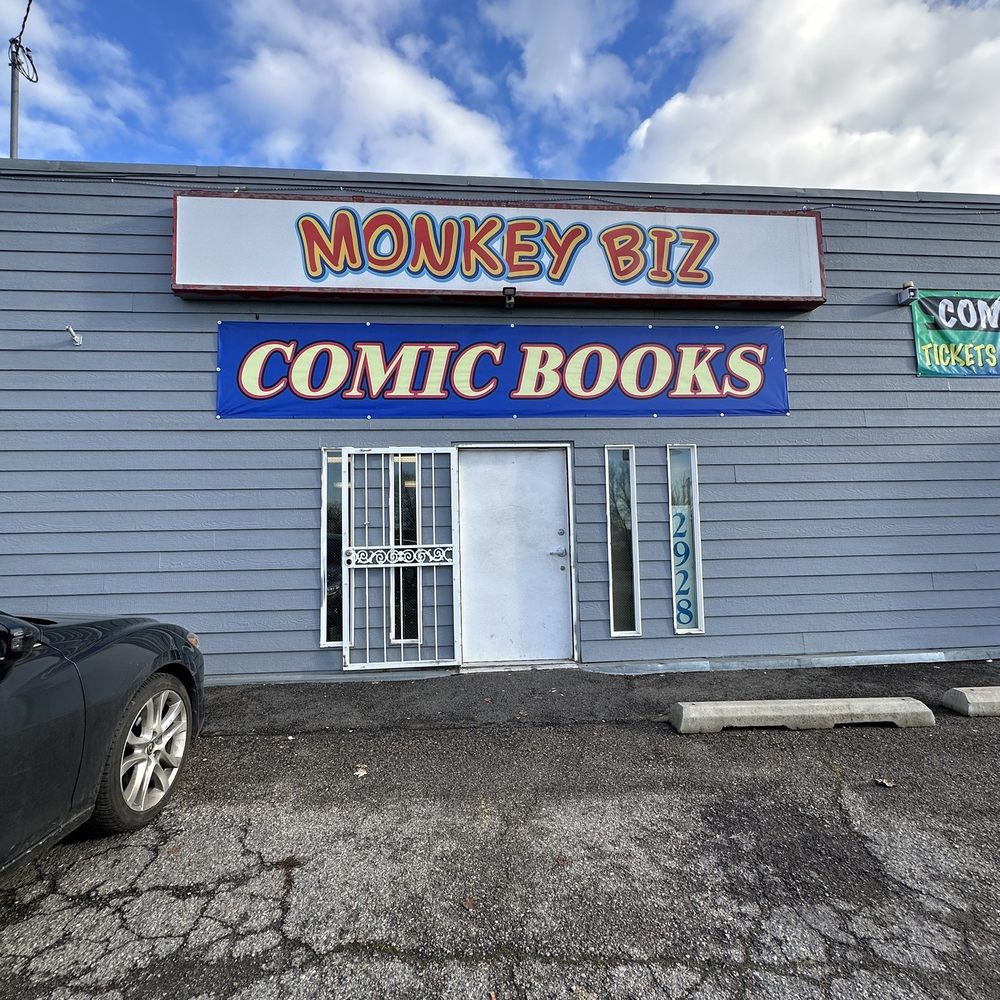 Monkey Biz - Store front - Tabletop Games Near Me - Spokane, Washington