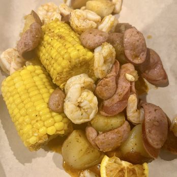 Savannah Seafood Shack - Our Famous Low Country Boil Party Tray - Seafood Near Me - Savannah, Georgia Savannah Seafood Shack - Our Famous Low Country Boil Party Tray - Seafood Near Me - Savannah, Georgia