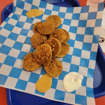 Galactic Fried Chicken - Fried pickles - Chicken Shop Near Me - Dayton, Kentucky Galactic Fried Chicken - Fried pickles - Chicken Shop Near Me - Dayton, Kentucky