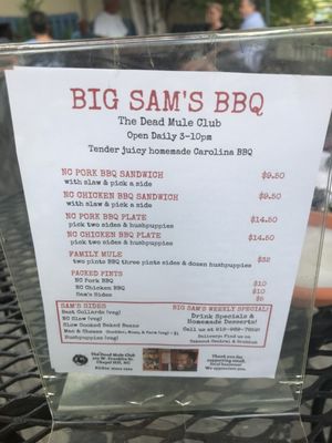 Menu photo 3 Dead Mule Club Chapel Hill, NC Menu photo 3 Dead Mule Club Chapel Hill, NC