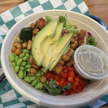 Elephant + Vine - Avo tofu salad - Vegan Near Me - Chicago, Illinois