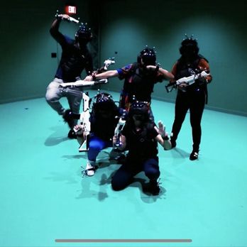 Sandbox VR - Our group photo at the end, in actual reality lol - Virtual Reality Centers Near Me - San Diego, California Sandbox VR - Our group photo at the end, in actual reality lol - Virtual Reality Centers Near Me - San Diego, California