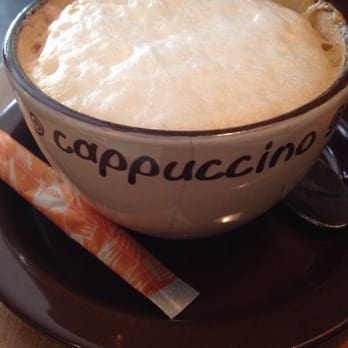 Le Billig - Cappuccino was a little small, but tasty at $4 - Creperies Near Me - Quebec City, Quebec Le Billig - Cappuccino was a little small, but tasty at $4 - Creperies Near Me - Quebec City, Quebec
