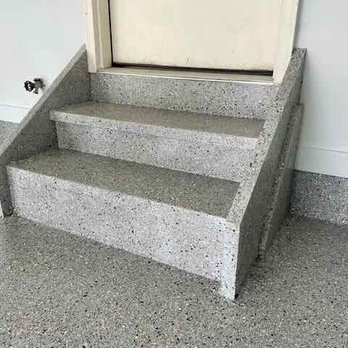 Concrete Hero - After - Stairs and side wall - Masonry/Concrete Near Me - St. Charles, Illinois