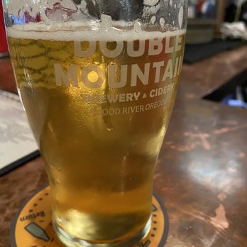 Double Mountain - Lager - Breweries Near Me - Hood River, Oregon Double Mountain - Lager - Breweries Near Me - Hood River, Oregon