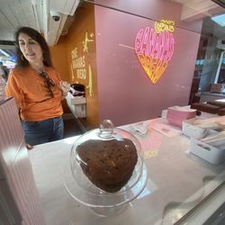 Gone Bananas - Heart shaped banana bread