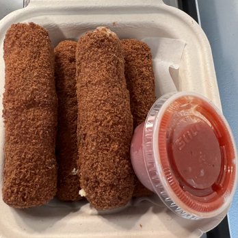 New Ethic Pizzeria & Cafe - Mozzarella Stix House-Made! - Vegan Near Me - Rochester, New York New Ethic Pizzeria & Cafe - Mozzarella Stix House-Made! - Vegan Near Me - Rochester, New York