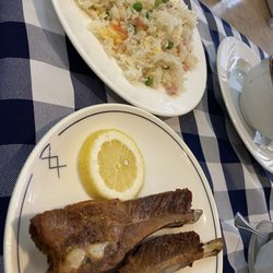 Chino Hong Kong - Fried rice.   Ribs.