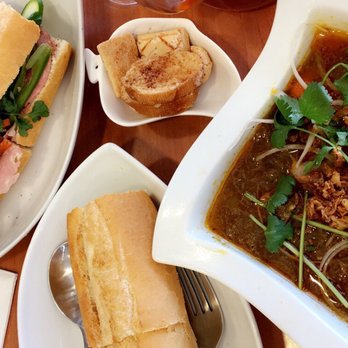 Sandwich House - Beef stew ($8), house banh mih ($5.75) - Sandwiches Near Me - Cypress, California