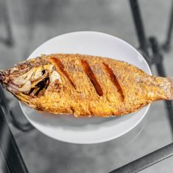 I Love Fufu - Tilapia Fish side