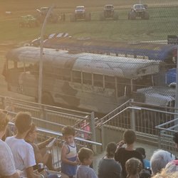 Lawrenceburg Speedway - School bus races