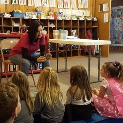Pink Pest Control - Visited preschoolers for a career week, they learned about exterminators and I showed them some cool bugs!