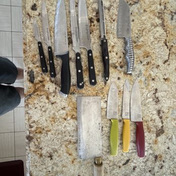 All Sharpened Up - Before - Knife Sharpening Near Me All Sharpened Up - Before - Knife Sharpening Near Me