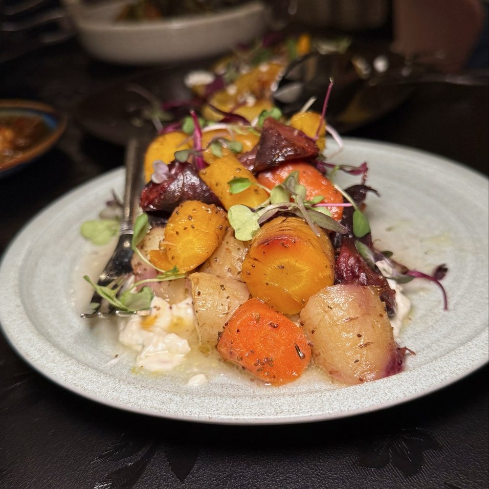 Palm Palm - Carrots with whipped feta - Bars Near Me - Pittsburgh, Pennsylvania Palm Palm - Carrots with whipped feta - Bars Near Me - Pittsburgh, Pennsylvania