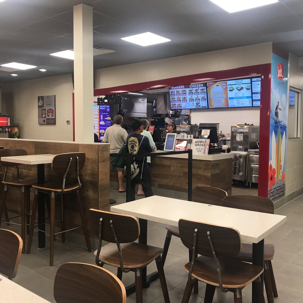 Jack in the Box - Dining area and main counter - Fast Food Near Me - Mililani, Hawaii Jack in the Box - Dining area and main counter - Fast Food Near Me - Mililani, Hawaii