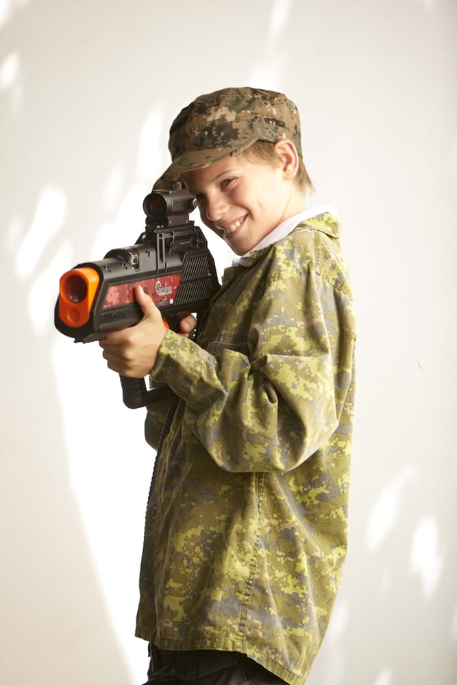 Toms Laser Tag Sarasota Logo