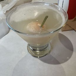 Lychee martini Lychee martini