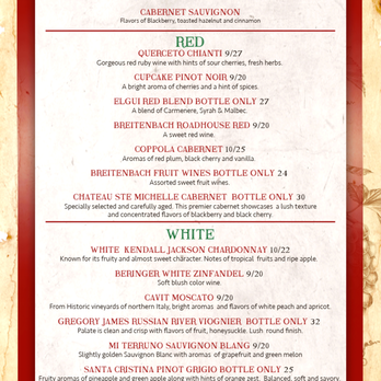 Uncle Primo's - 2025 Wine List - Italian Near Me - New Philadelphia, Ohio Uncle Primo's - 2025 Wine List - Italian Near Me - New Philadelphia, Ohio