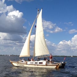 Virgin Magic Charters - Mahiya under sail.