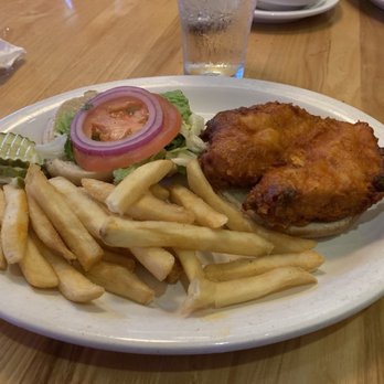 Logan's Roadhouse - Buffalo chicken sandwich - Barbeque Near Me - Garner, North Carolina Logan's Roadhouse - Buffalo chicken sandwich - Barbeque Near Me - Garner, North Carolina