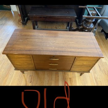 Restoration Station - Old pic of cedar chest. - Furniture Repair Near Me - Plymouth, Michigan Restoration Station - Old pic of cedar chest. - Furniture Repair Near Me - Plymouth, Michigan