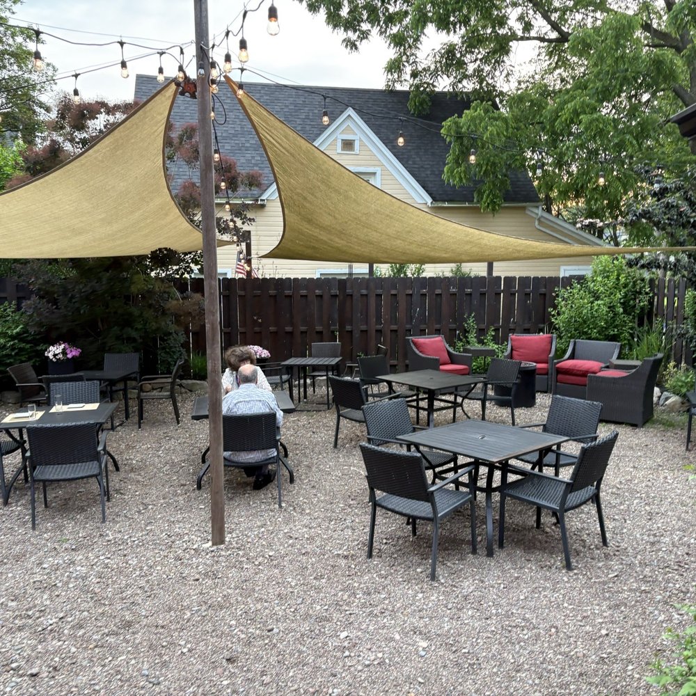 Gerties - Outdoor/back dining area - New American Near Me - Clarence Center, New York Gerties - Outdoor/back dining area - New American Near Me - Clarence Center, New York