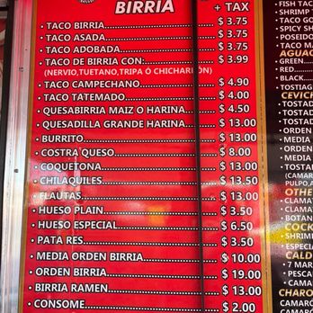 Xolotacos - Menu - Food Trucks Near Me - Chula Vista, California