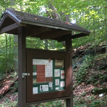 Patapsco Valley State Park - River Ridge trail info board - Parks Near Me - Ellicott City, Maryland