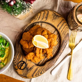 Strandbeisl Selbstverständlich - Backhendl mit Erdäpfelsalat - Austrian Near Me - Vienna, 9 Strandbeisl Selbstverständlich - Backhendl mit Erdäpfelsalat - Austrian Near Me - Vienna, 9