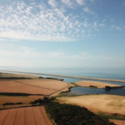 Elm Tree Inn - View of The Fleet and Chesil Beach