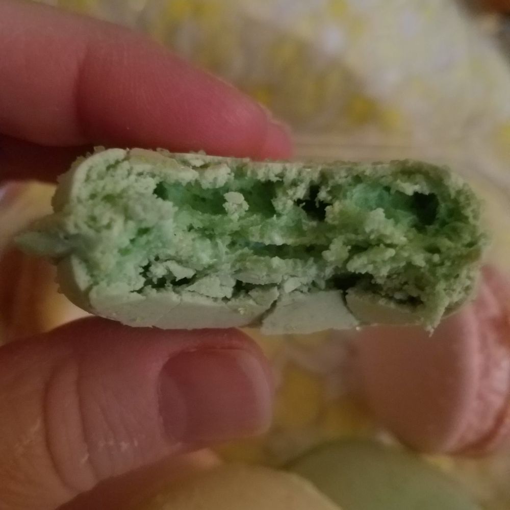 The Humble Bee Shoppe - Pistachio macaron - Desserts Near Me - Winston-Salem, North Carolina
