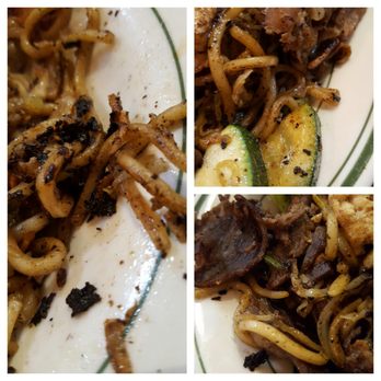 Ko-Ryu Ramen Grill - Speckled with black carcinogenic wok crud... - Ramen Near Me - Torrance, California