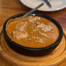 Megrelian Kharcho - Chicken with onion, garlic, walnuts, and Georgian spices.
