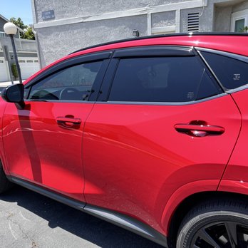 Dynamic Auto Custom - Side windows LLumar IRX 30% (car already had a film pre-installed) - Car Window Tinting Near Me - Santa Ana, California Dynamic Auto Custom - Side windows LLumar IRX 30% (car already had a film pre-installed) - Car Window Tinting Near Me - Santa Ana, California