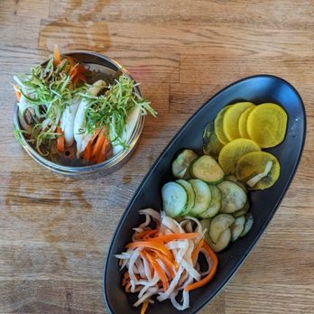Ramen Lab Eatery-Delray Beach - Pickled veggies and Duck Bao Buns - Ramen Near Me - Delray Beach, Florida Ramen Lab Eatery-Delray Beach - Pickled veggies and Duck Bao Buns - Ramen Near Me - Delray Beach, Florida