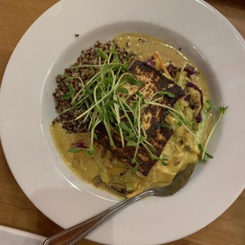 Rocking V Cafe - Curry coconino with tofu ($18) - New American Near Me - Kanab, Utah Rocking V Cafe - Curry coconino with tofu ($18) - New American Near Me - Kanab, Utah
