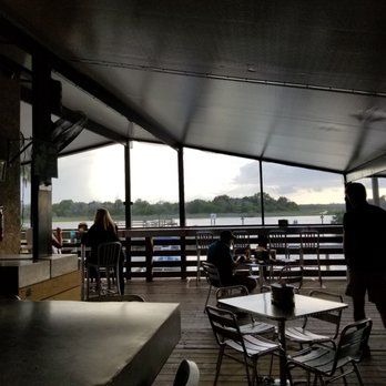 Captains BBQ - Enclosed Patio. Great View of the Matanzas River. - Barbeque Near Me - Palm Coast, Florida