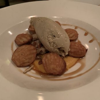 Fat Canary - Madeleines with ice cream. A must try!! - New American Near Me - Williamsburg, Virginia