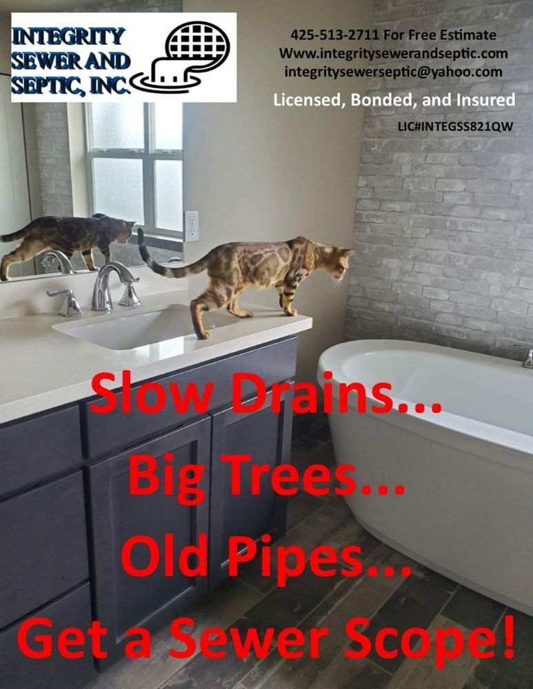 Slide of Integrity Sewer and Excavation