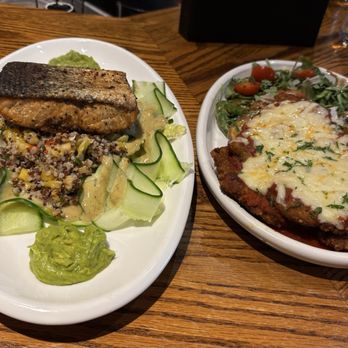 The Raven Bistro - Salmon mango salad, Chicken Milanase - Mediterranean Near Me - Jasper, Alberta The Raven Bistro - Salmon mango salad, Chicken Milanase - Mediterranean Near Me - Jasper, Alberta