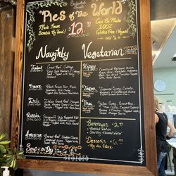 Savory Pies Of The World - Menu