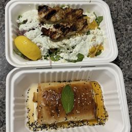 Chicken Salad, Feta Me Meli