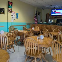Tropical Delicacy - Seating inside if you want to dine in - it's very casual