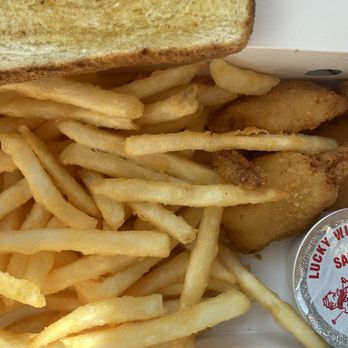 Lucky Wishbone - Junior shrimp meal $7.80 - Fast Food Near Me - Tucson, Arizona
